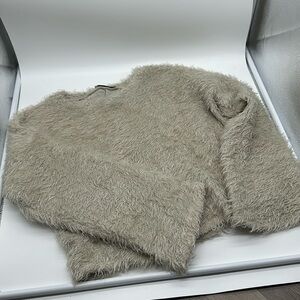 Zara faux fur sweater